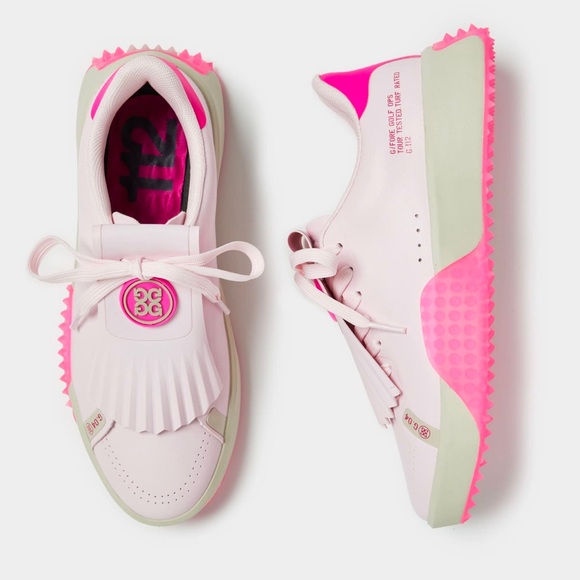 G/FORE | Shoes | Gfore G12 Kiltie Golf Shoes Womens Sneaker Blush Pink ...